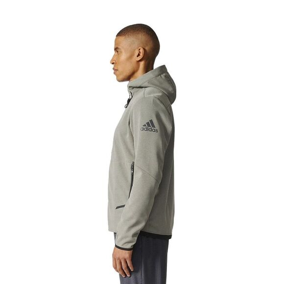 New! ADIDAS Climaheat Men's Hooded Workout Jacket Color Trace Cargo Size XL - Picture 4 of 6